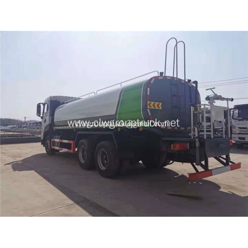 Dongfeng 20000liters 6x4 water tanker truck